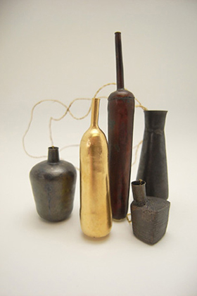 Bottles / Brooch, Earring, Pendant / Yuki Sumiya [contemporary jewellery and object]