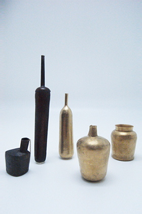 Bottles / Brooch, Earring / Yuki Sumiya [contemporary jewellery and object]